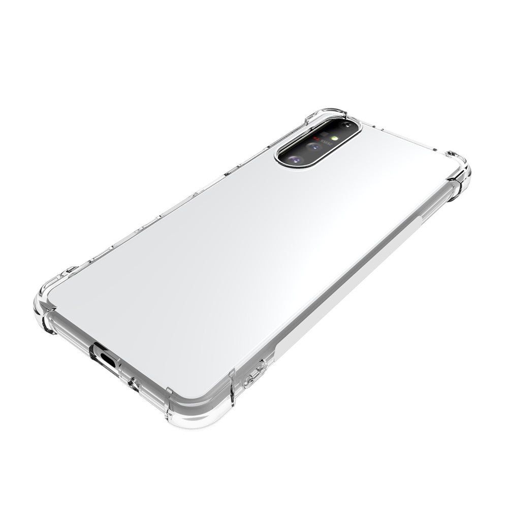 For Sony Xperia 5 Case Crystal Clear TPU Phone Cover with Reinforced Corner For Sony Xperia 5 Case Crystal Clear TPU Phone Cover with Reinforced Corner